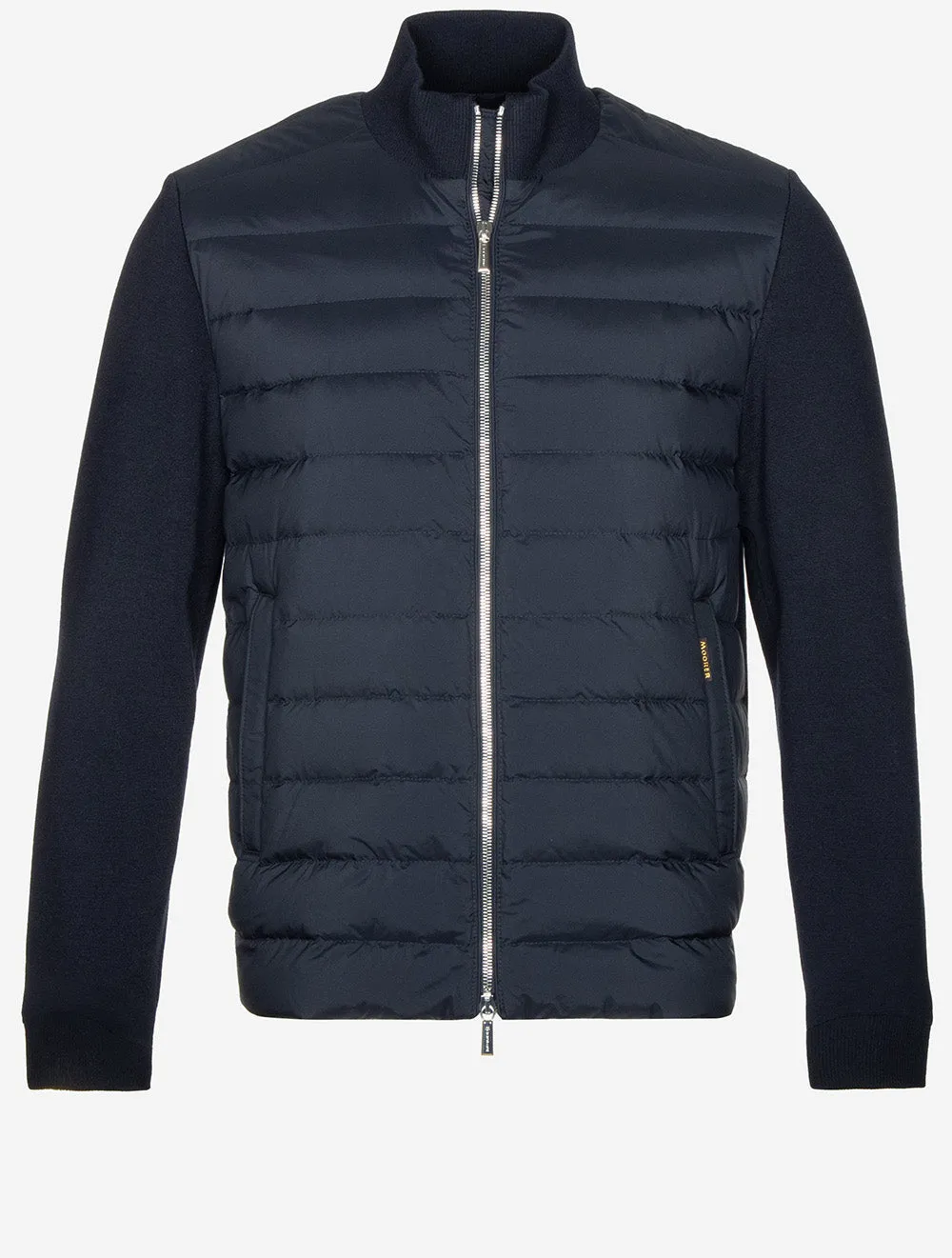 Duncan Padded Hybrid Jacket Navy