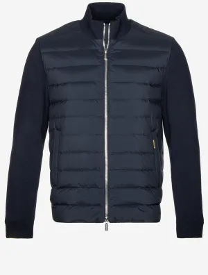 Duncan Padded Hybrid Jacket Navy