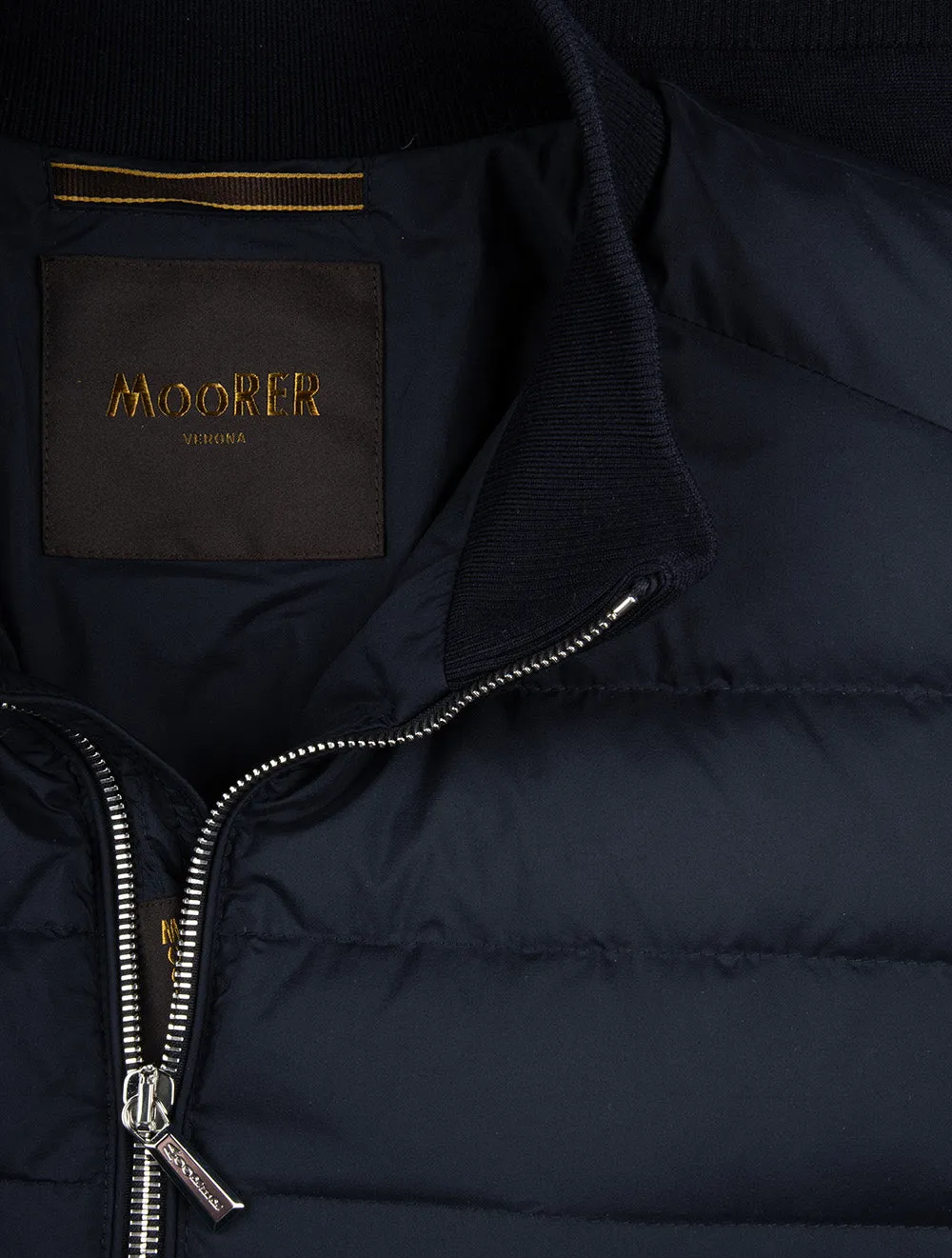 Duncan Padded Hybrid Jacket Navy