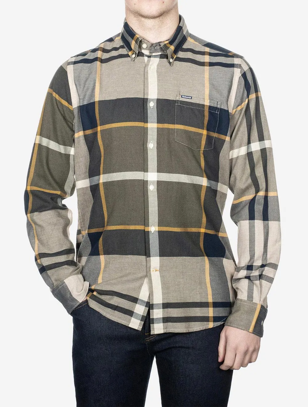 Dunoon Taillored Shirt Forest Mist