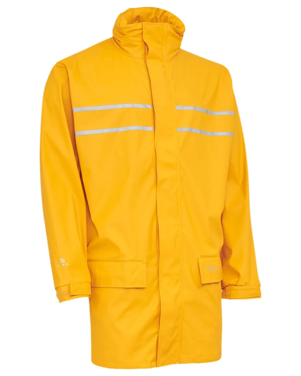 Elka Mens Dry Zone D-Lux Long Rain Jacket