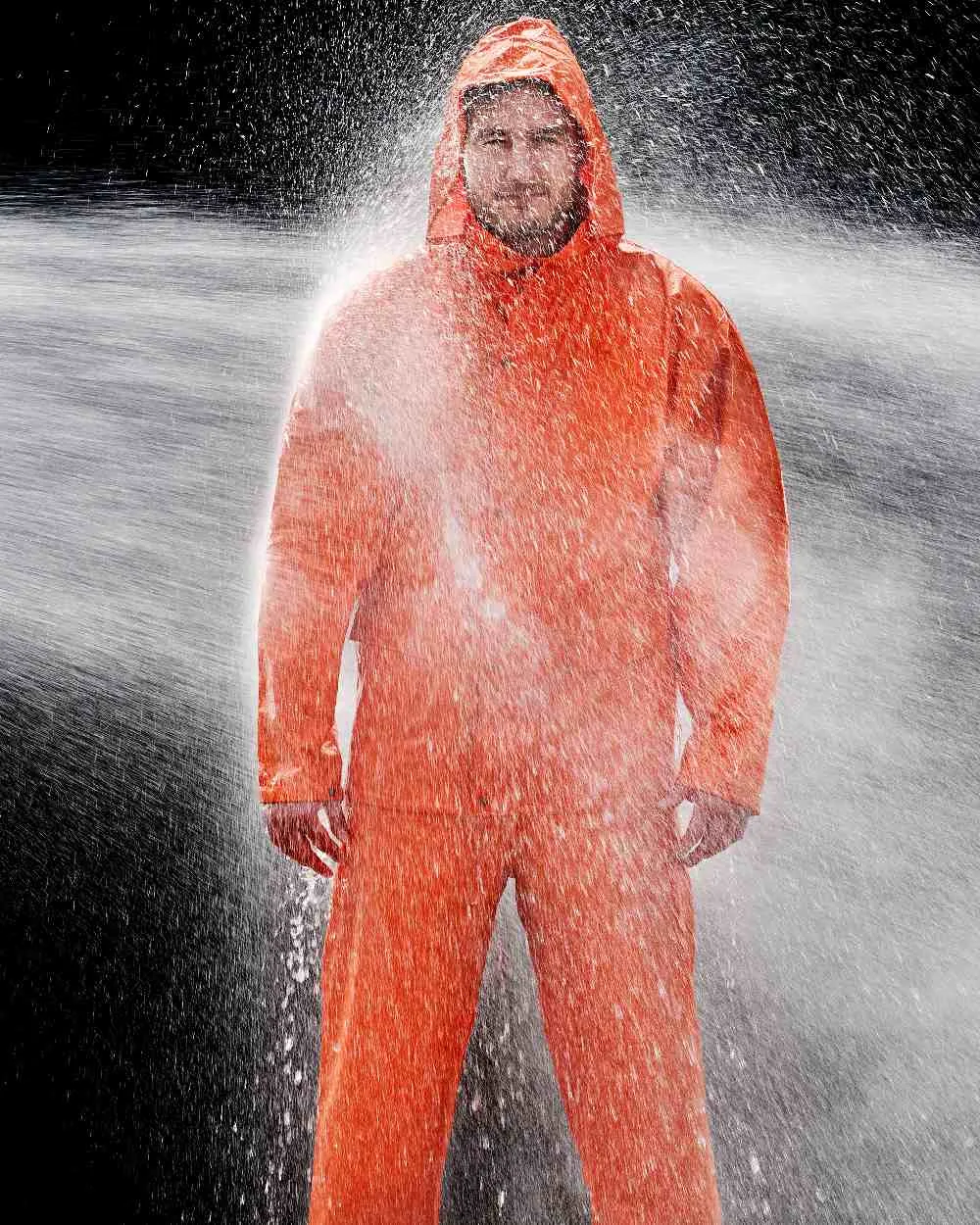 Elka Mens Dry Zone PU Rain Jacket