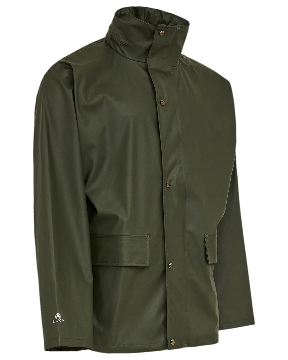 Elka Mens Dry Zone PU Rain Jacket