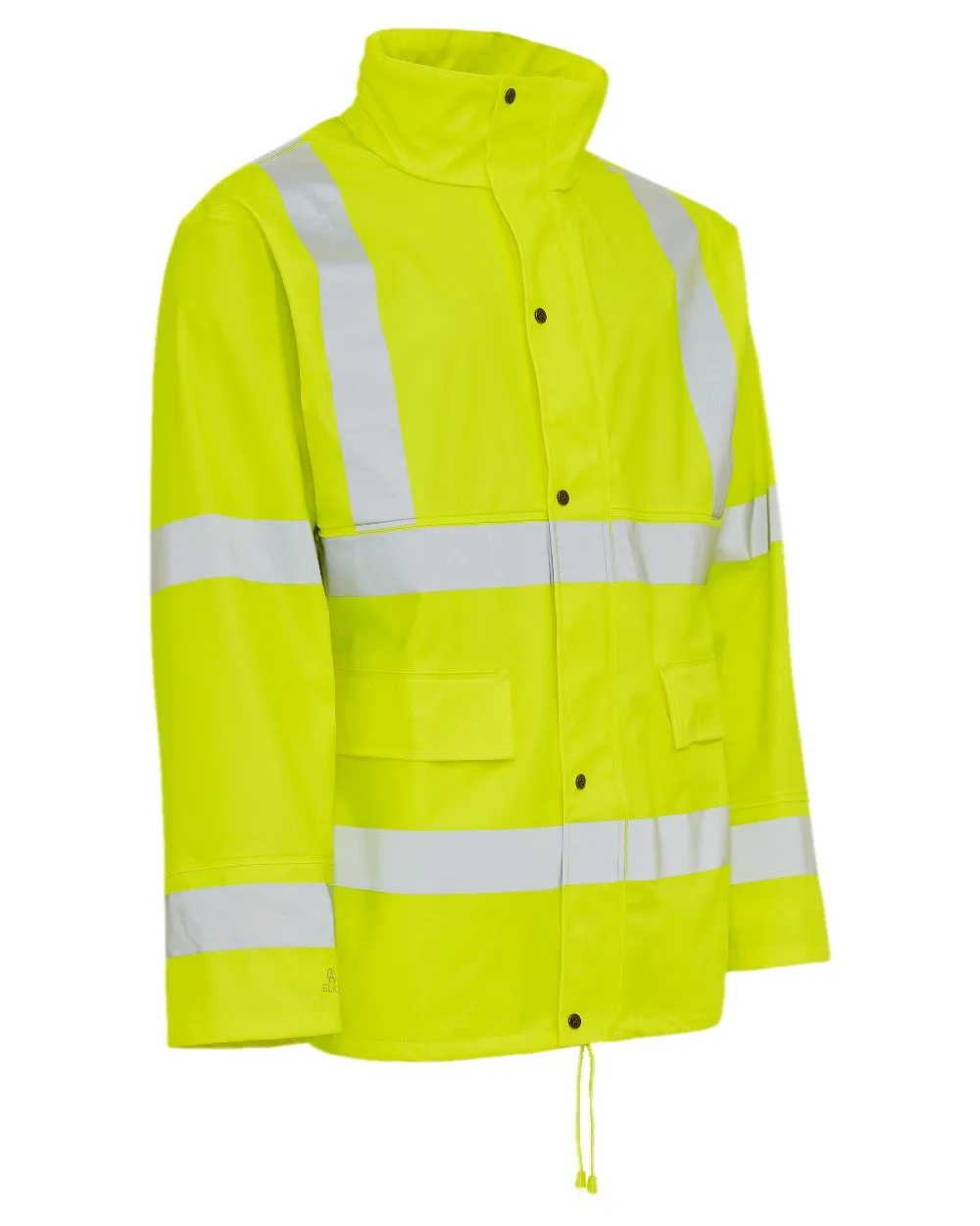 Elka Mens Dry Zone Visible Hi-Vis Rain Jacket