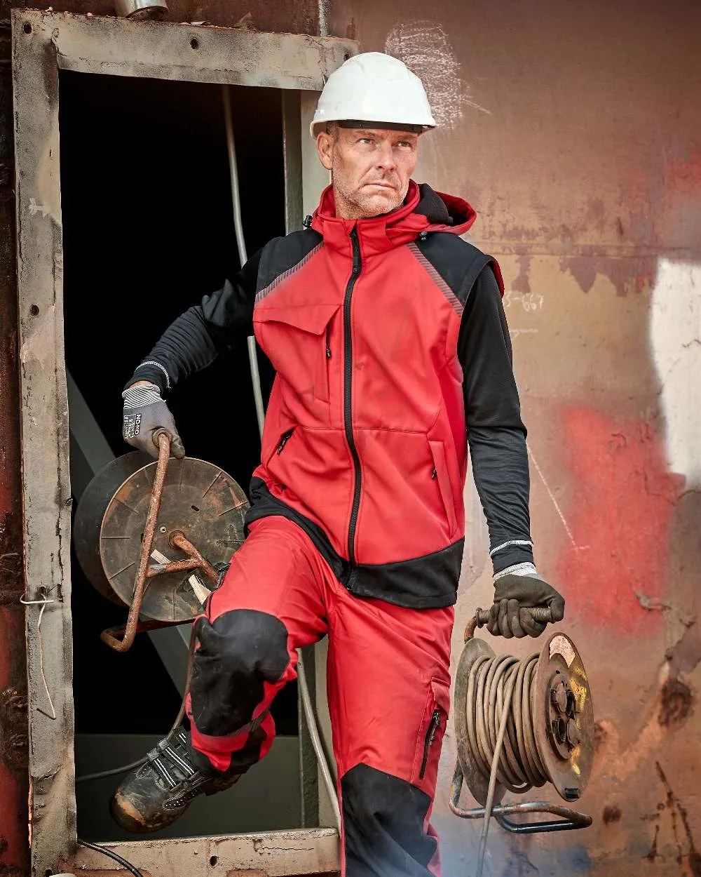 Elka Mens Working Xtreme Detachable Sleeves Jacket