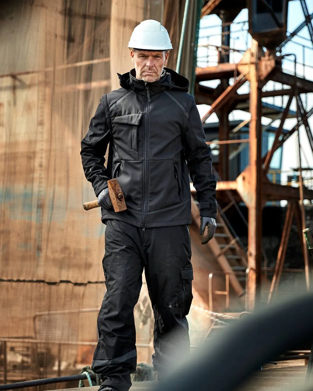 Elka Mens Working Xtreme Detachable Sleeves Jacket