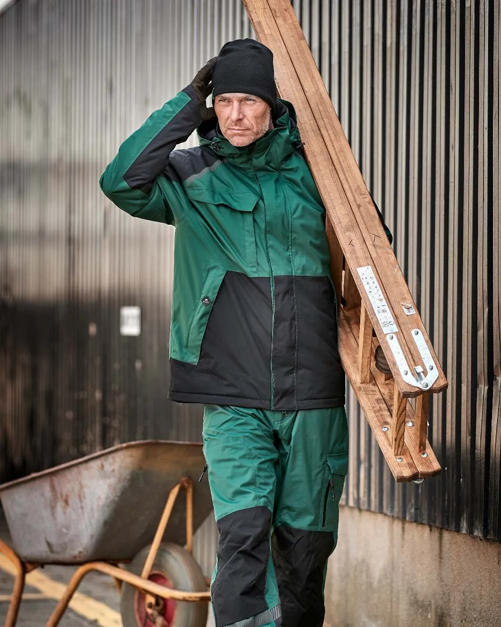 Elka Mens Working Xtreme Stretch Winter Jacket