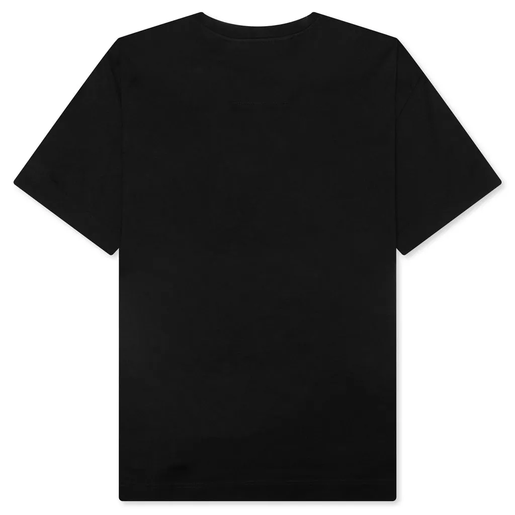 Embroidered Floral Logo Standard - Black