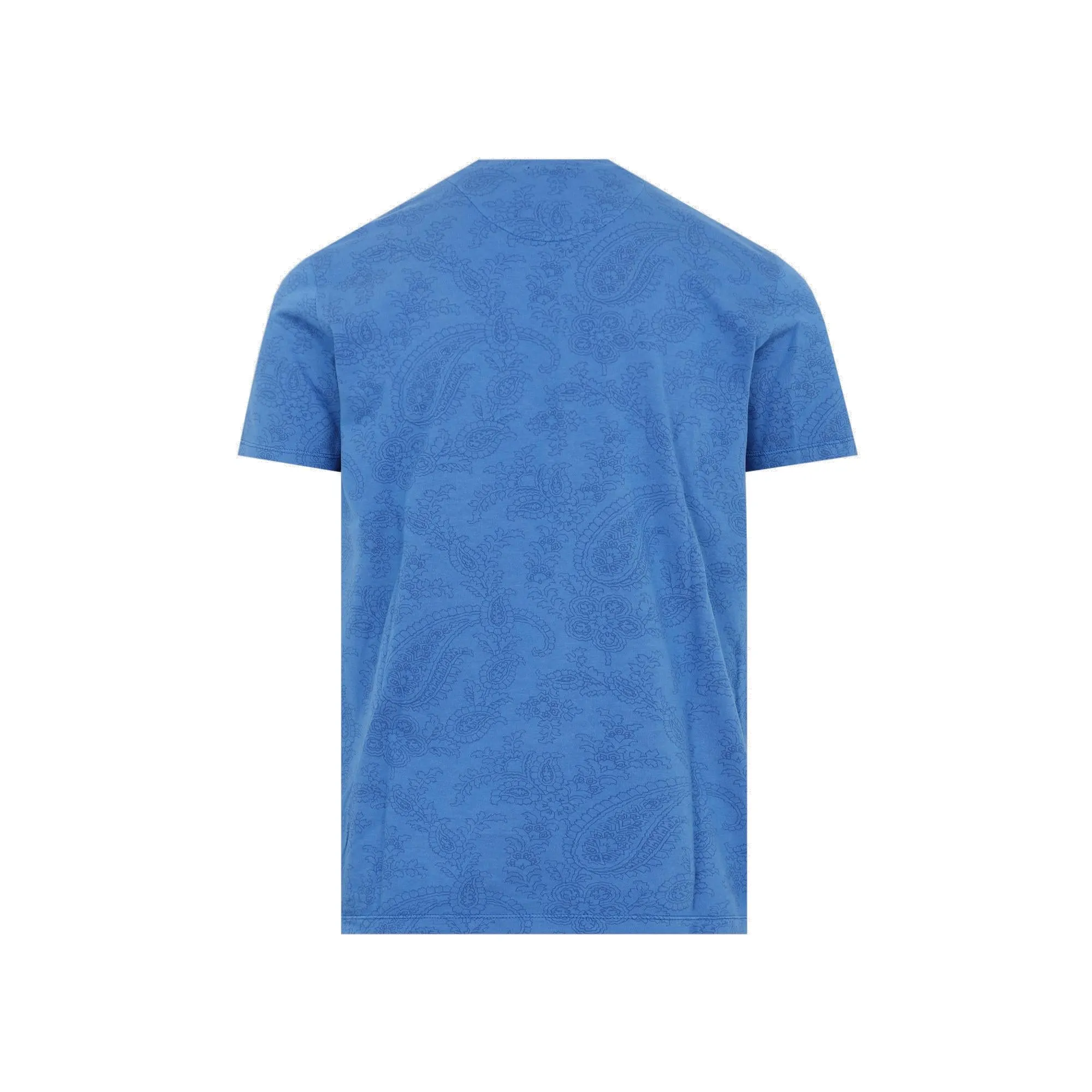 Etro Allover Paisley Printed Crewneck T-Shirt