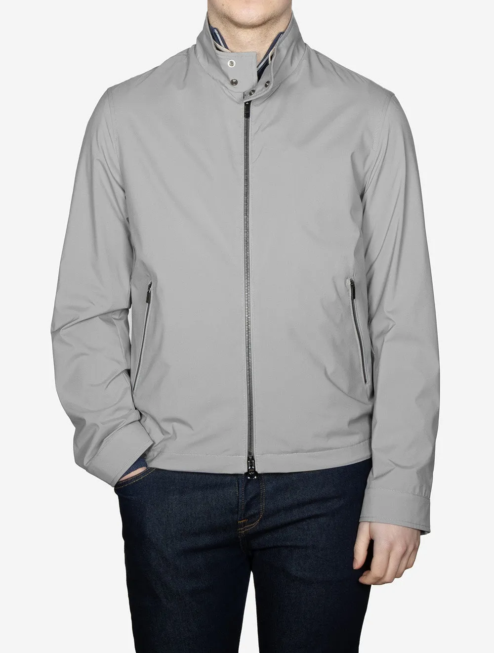 Field Jacket Typhoon Platinum Blouson Grey