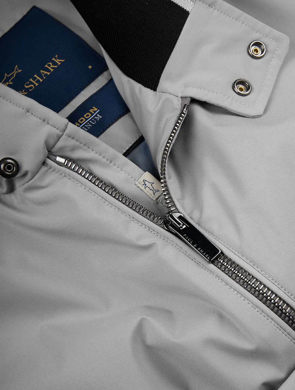 Field Jacket Typhoon Platinum Blouson Grey