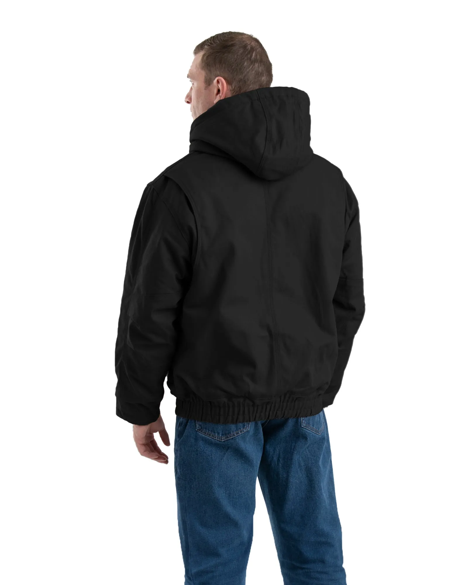 Flame Resistant Duck Hooded Jacket