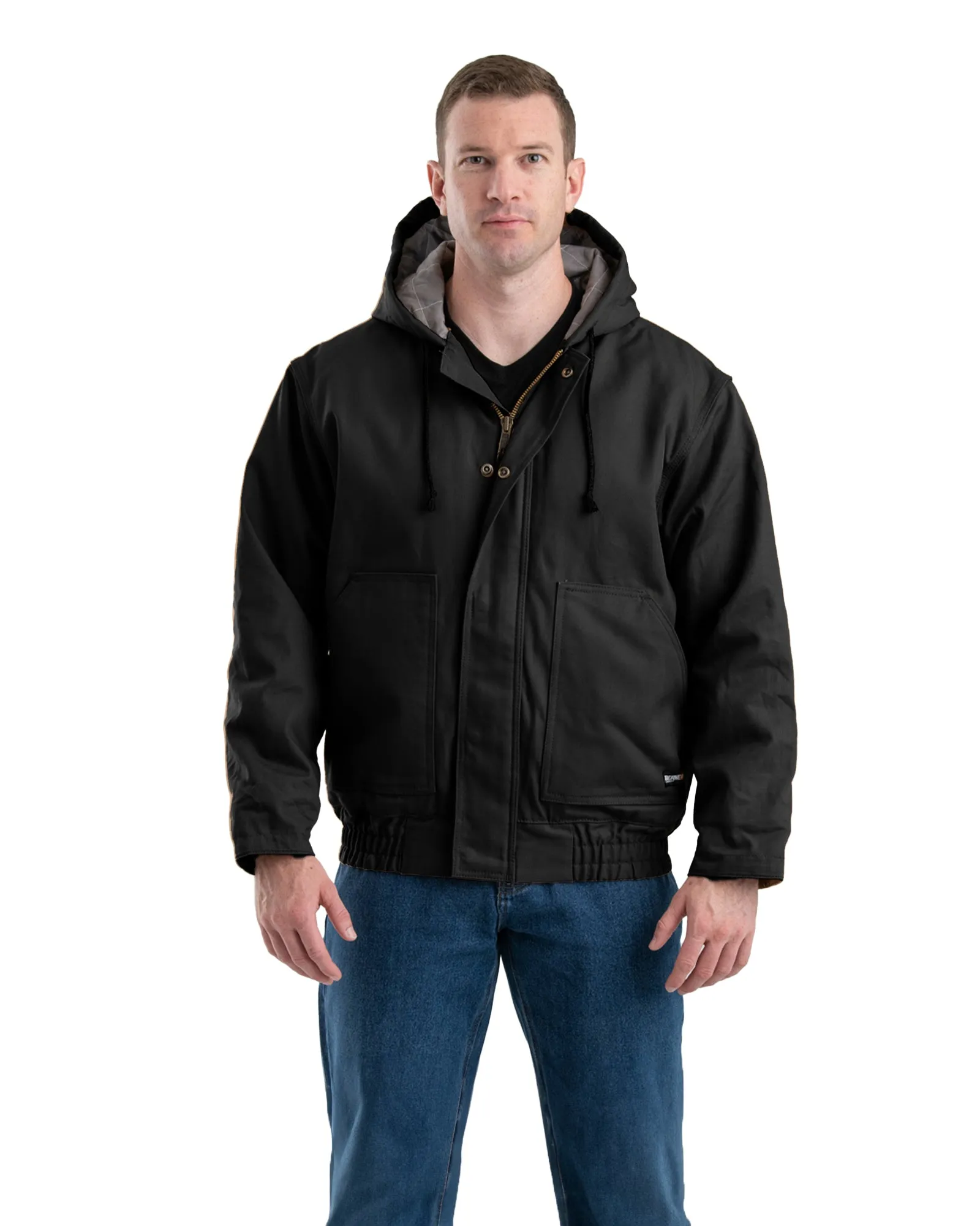 Flame Resistant Duck Hooded Jacket