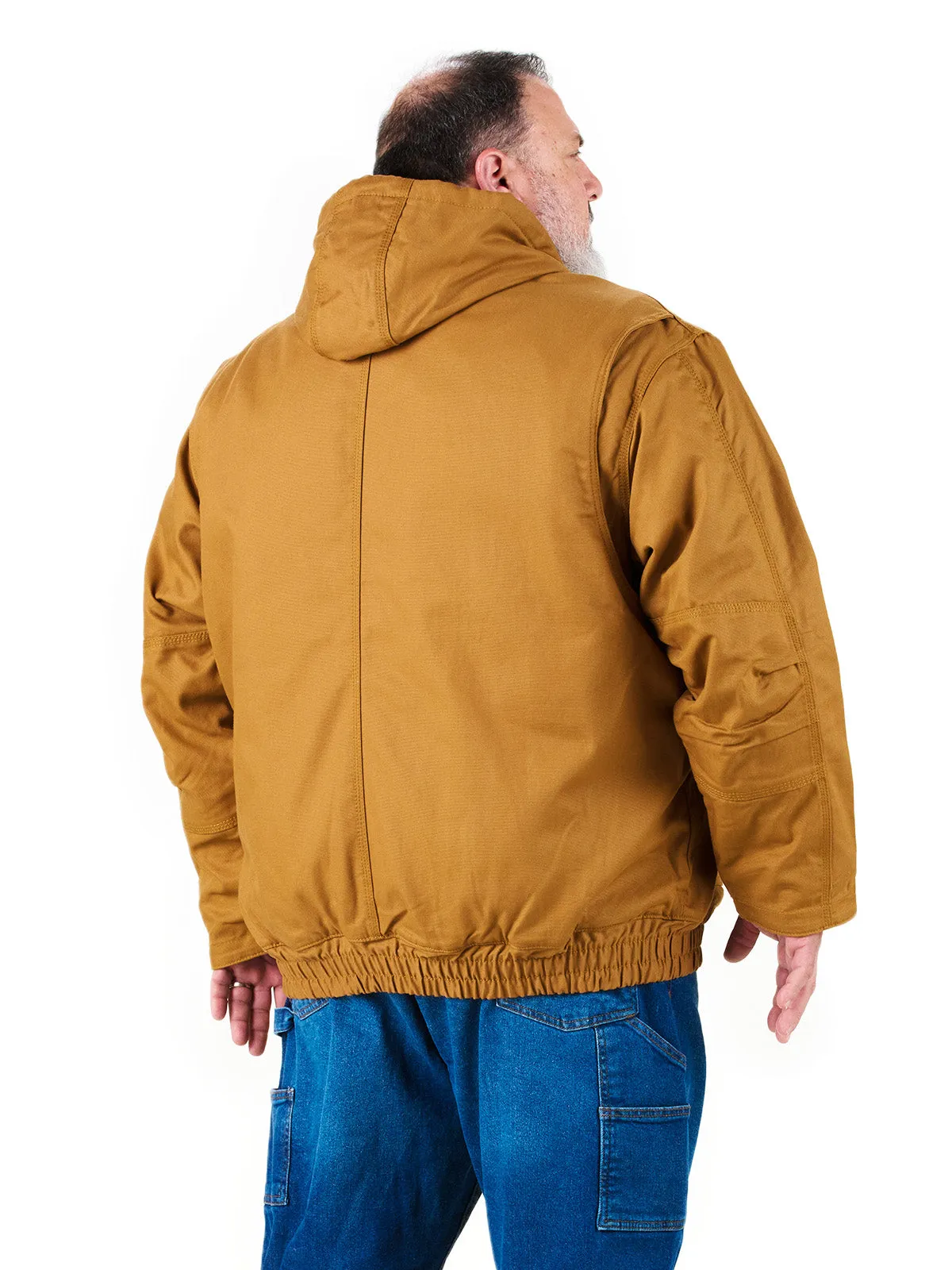 Flame Resistant Duck Hooded Jacket