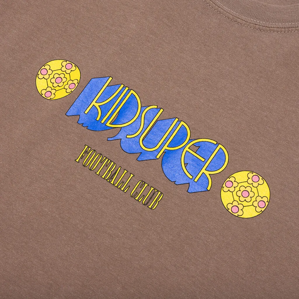 Football Club Tee - Brown