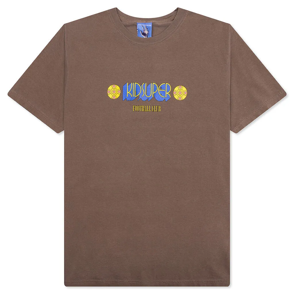 Football Club Tee - Brown