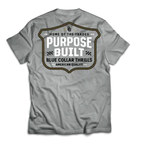 For the Thrills Tee, Grey Frost