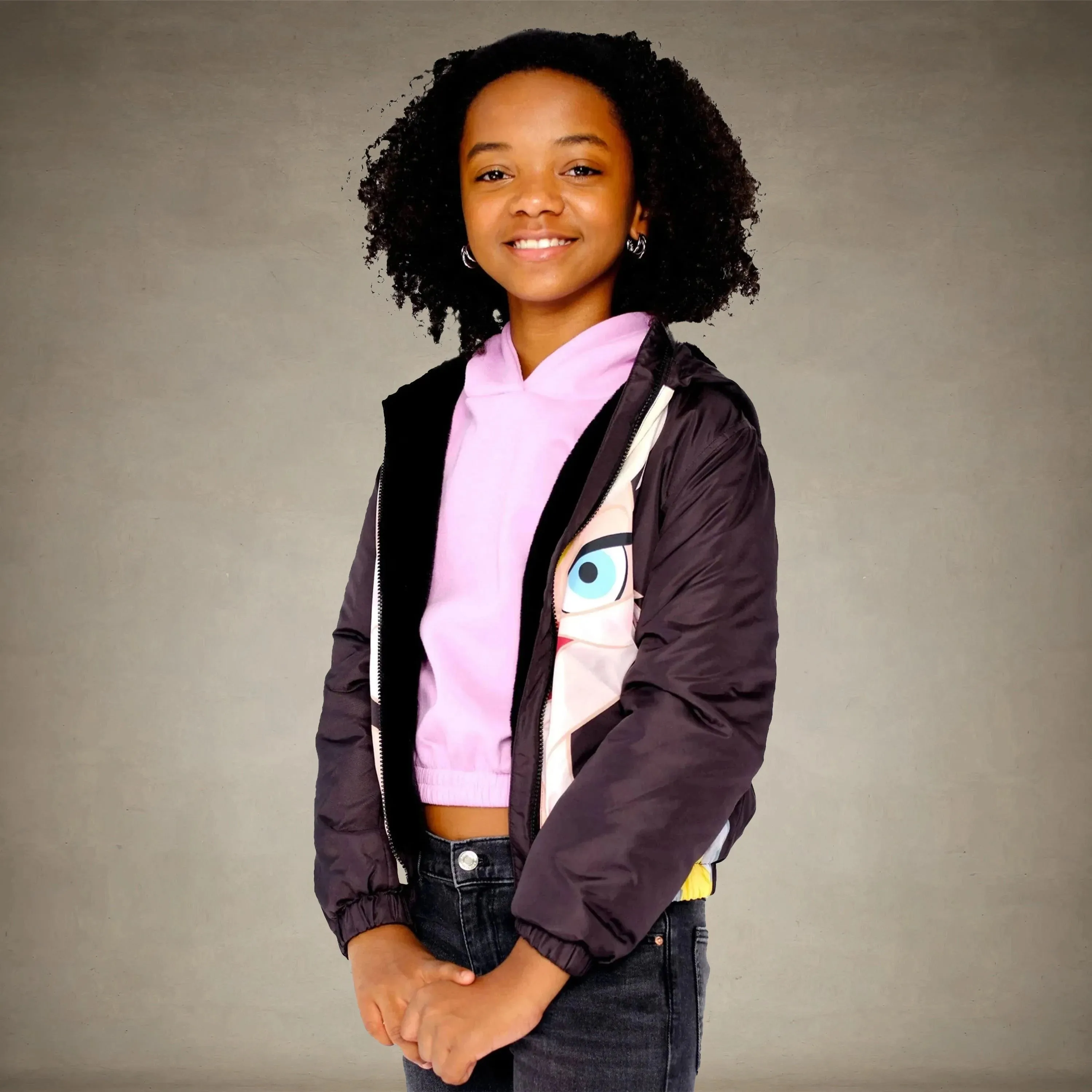 Girl's Midweight with Fur Lining Jacket - FINAL SALE