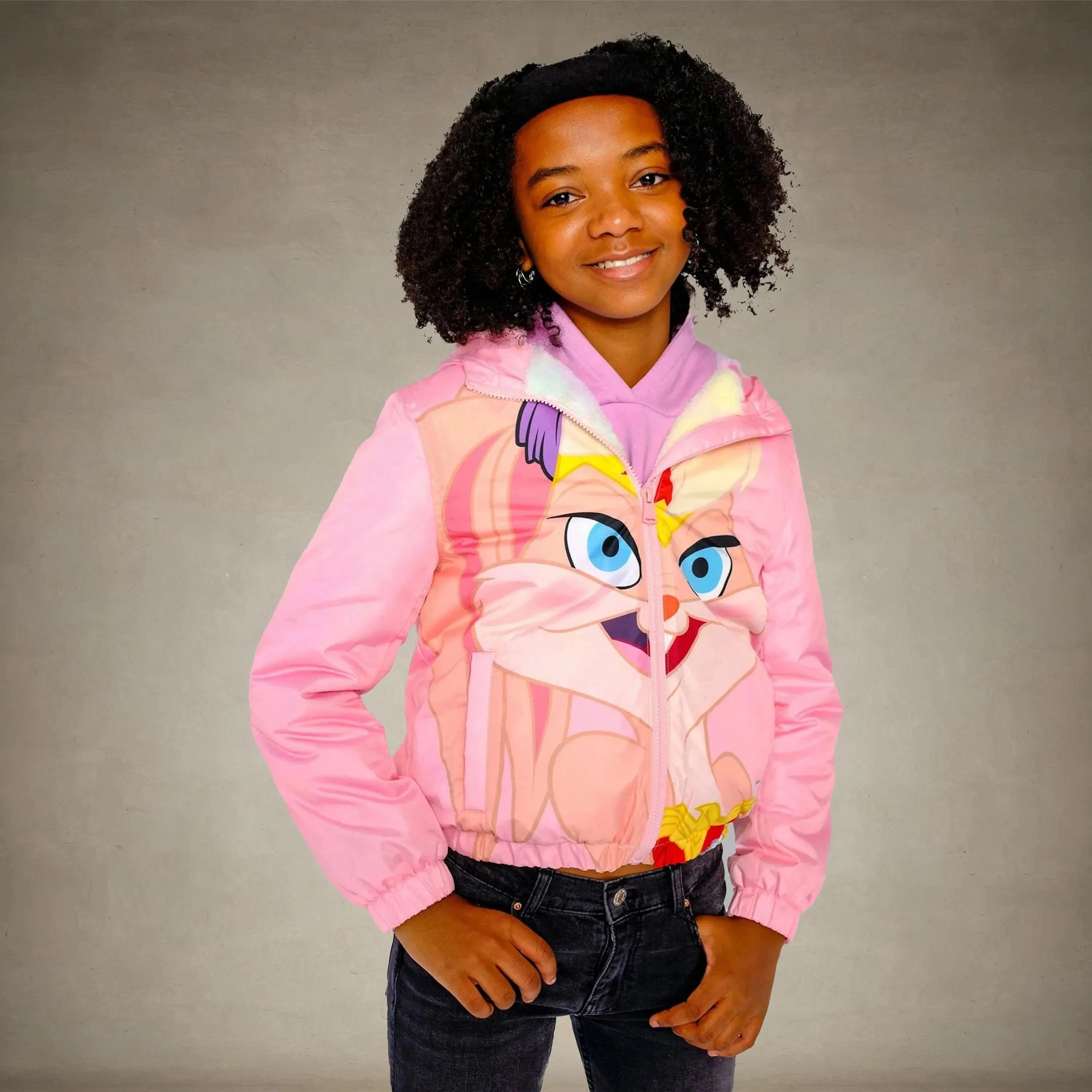 Girl's Midweight with Fur Lining Jacket - FINAL SALE