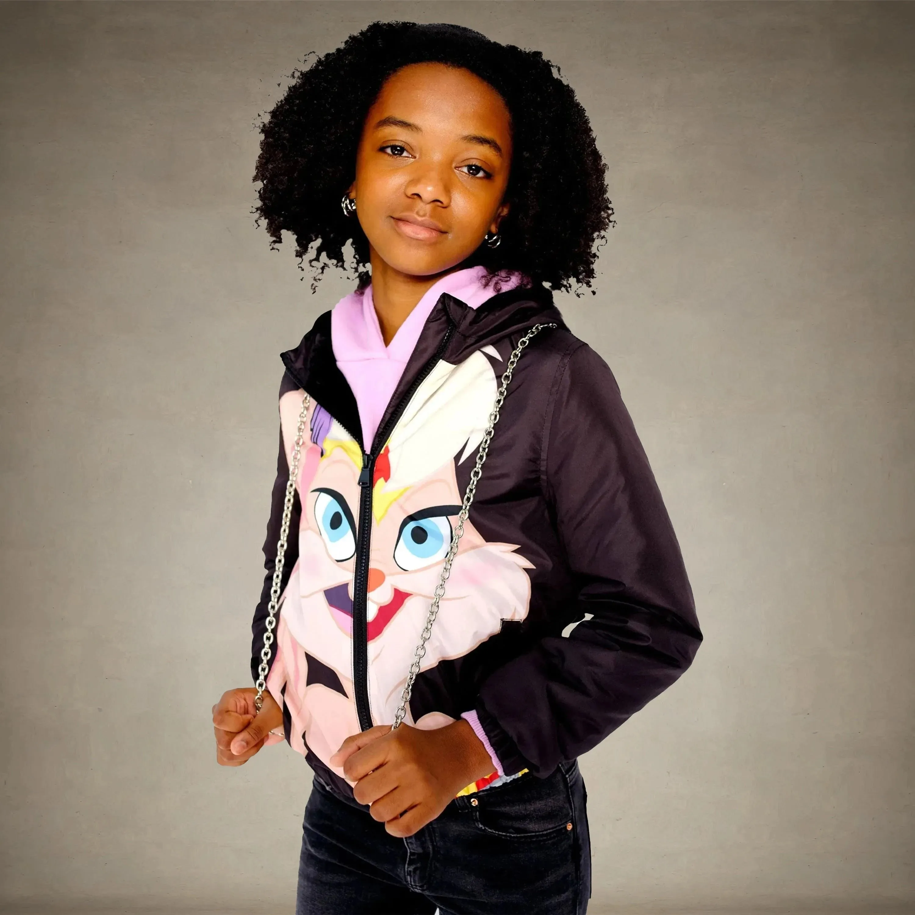 Girl's Midweight with Fur Lining Jacket - FINAL SALE