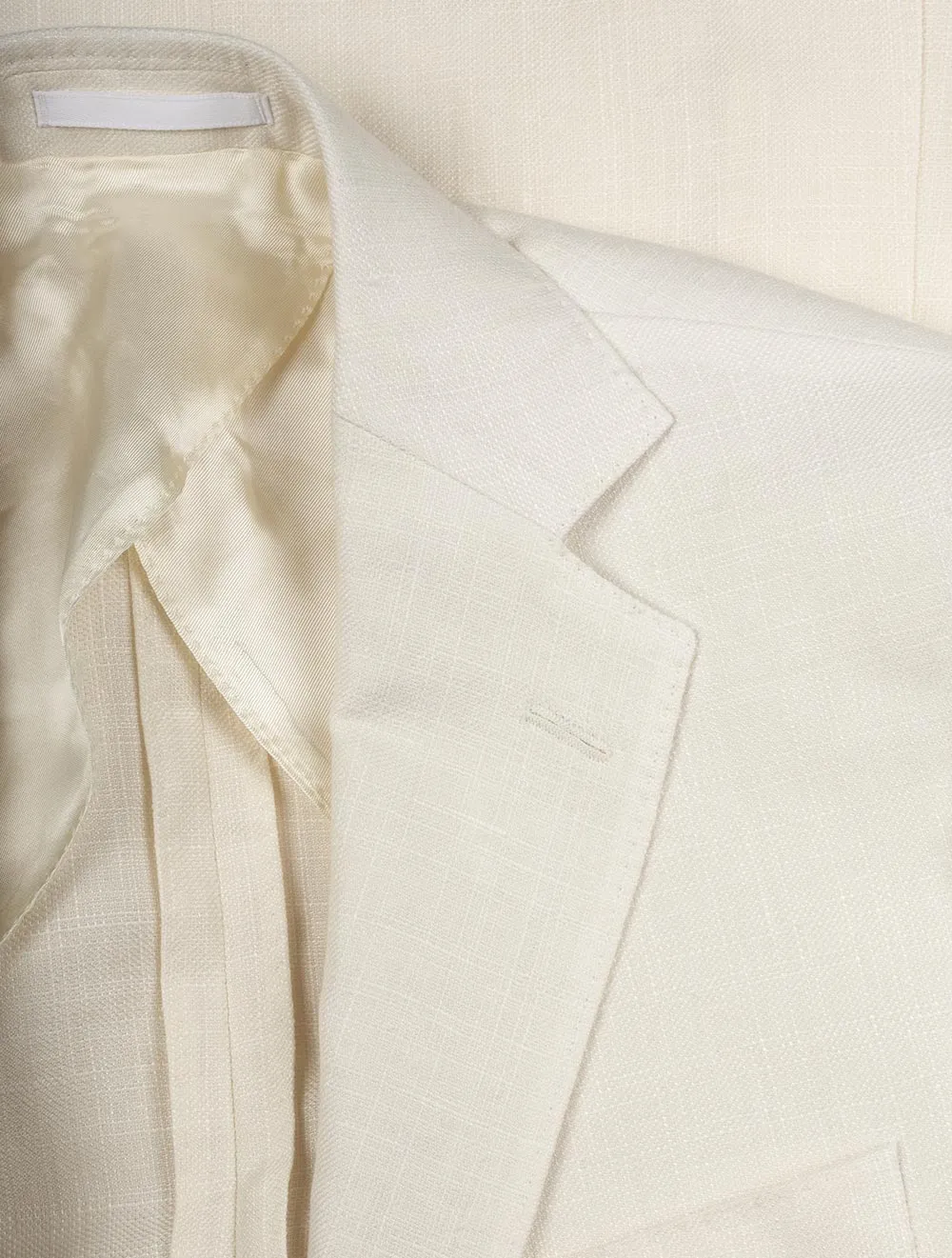 Half Lined Patch Pocket Jacket Cream
