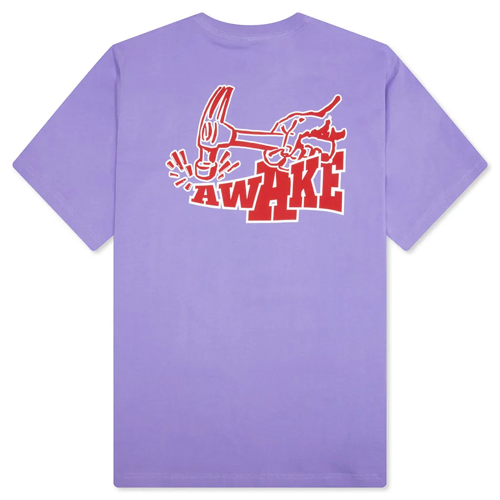 Hammer S/S Tee - Periwinkle