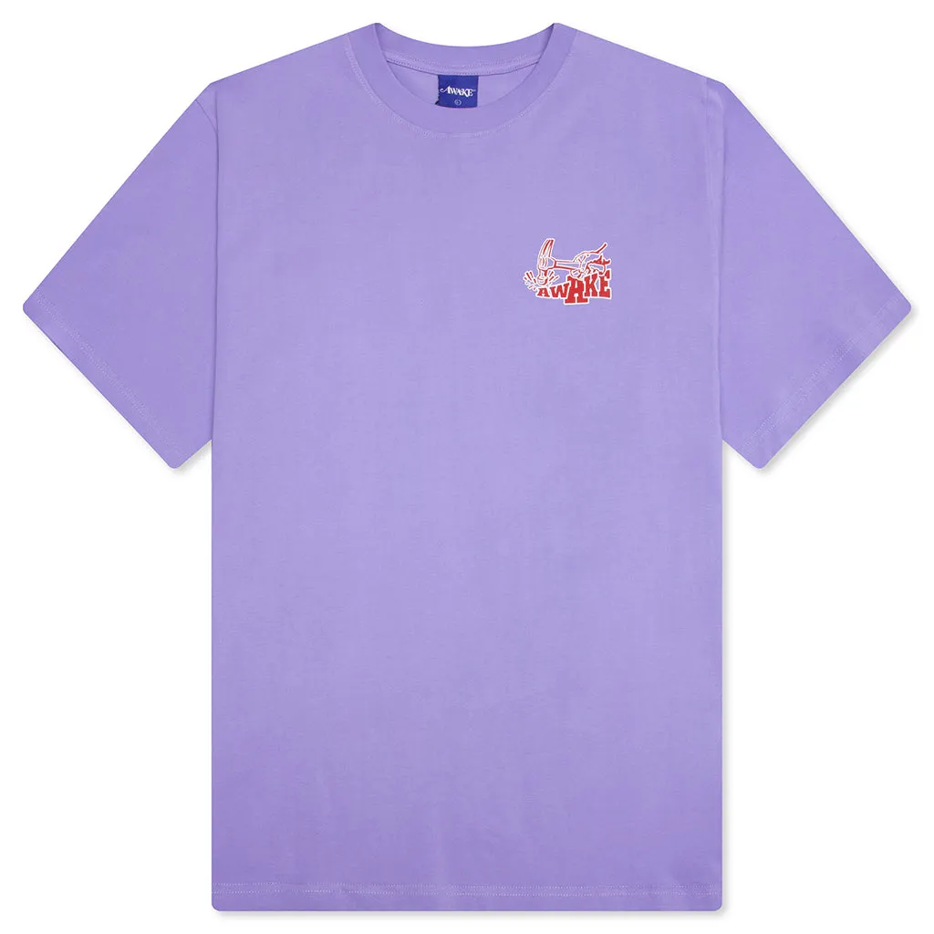 Hammer S/S Tee - Periwinkle