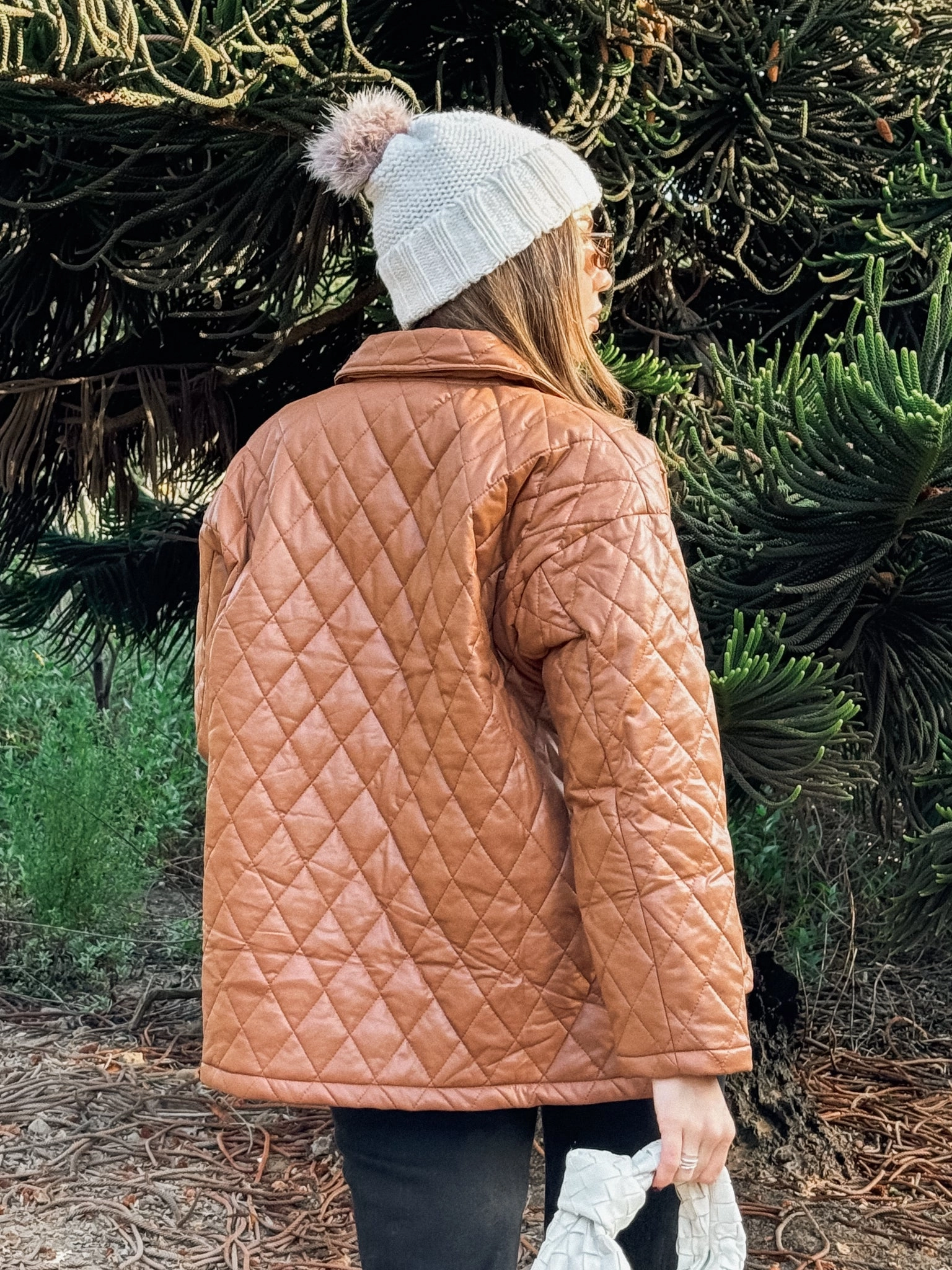 Harley Vegan Leather Quilted Jacket - Final Sale