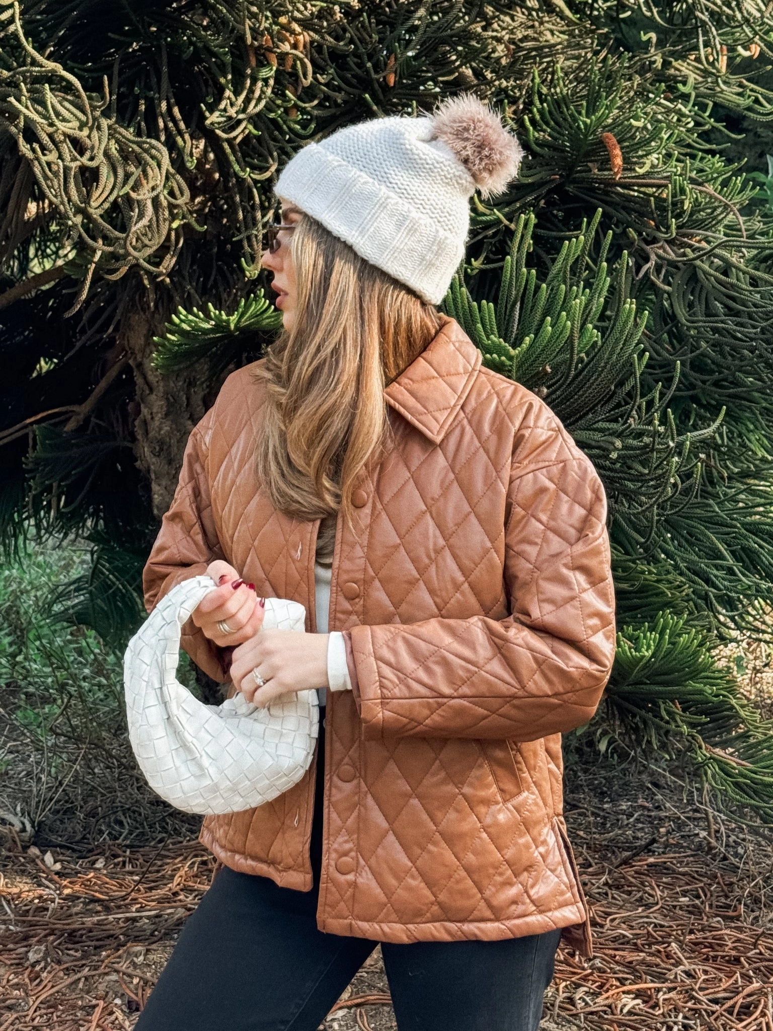 Harley Vegan Leather Quilted Jacket - Final Sale