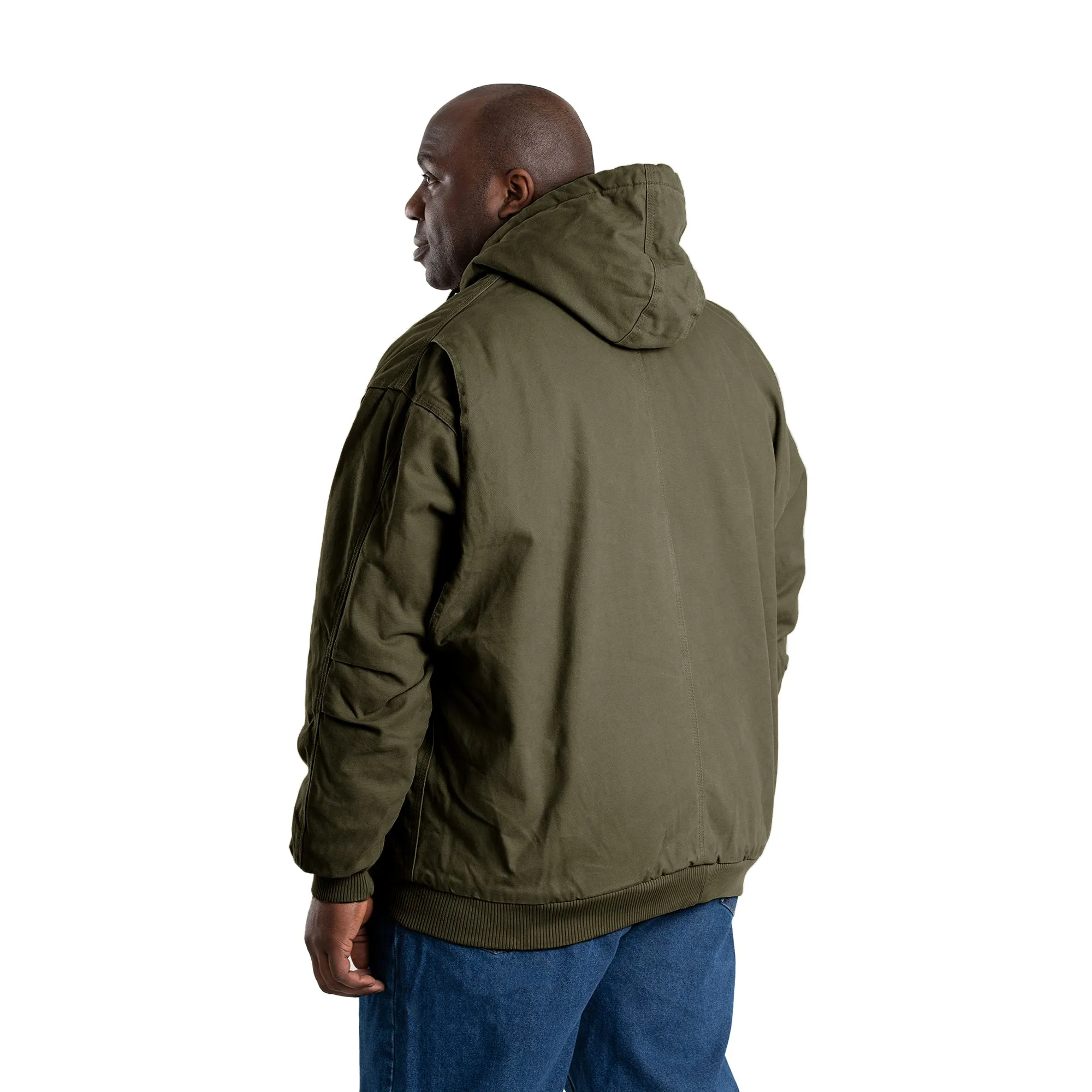 Heartland Washed Duck Hooded Work Jacket