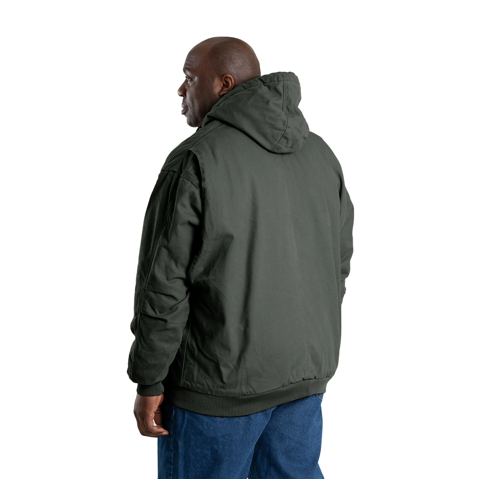 Heartland Washed Duck Hooded Work Jacket