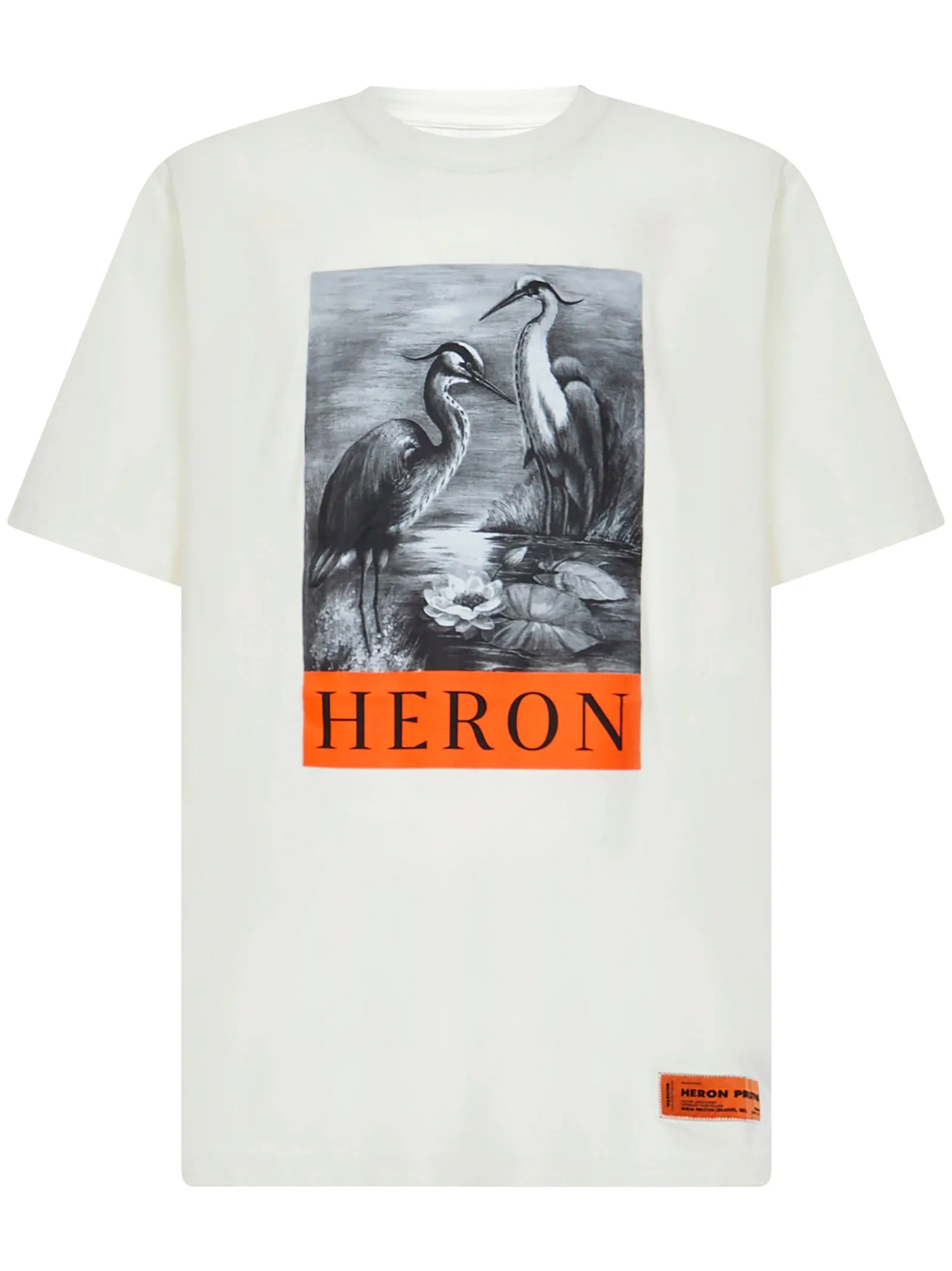 Heron Preston Logo Printed Crewneck T-Shirt