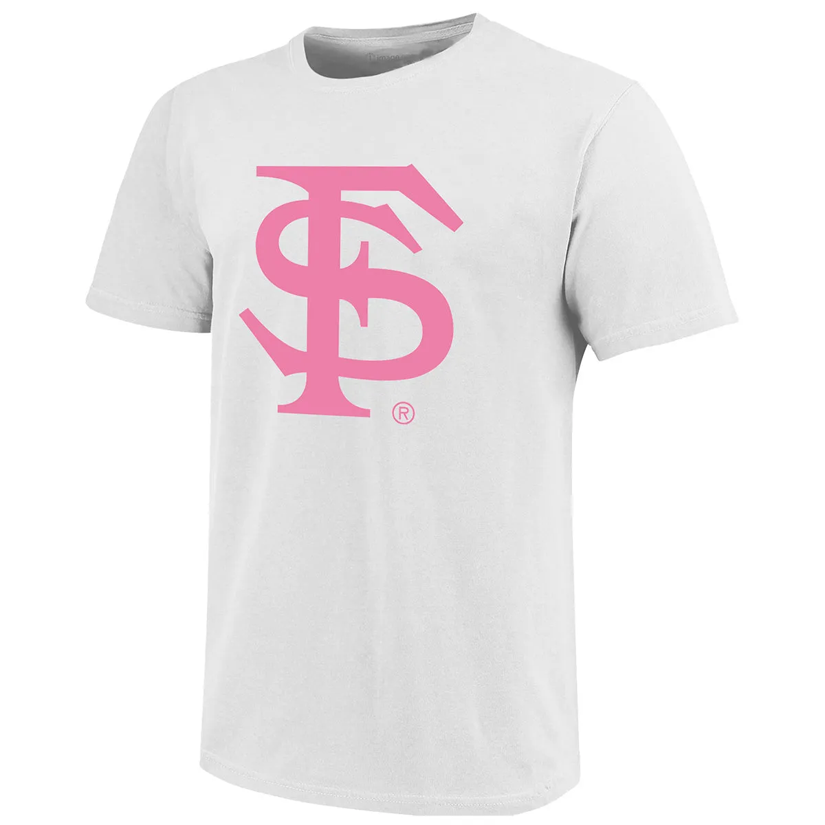 Image One Youth Interlocking FS/Lonni Breast Cancer Hair Braid Short Sleeve T-Shirt - White