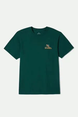 Inwood S/S Standard T-Shirt - Deep Emerald