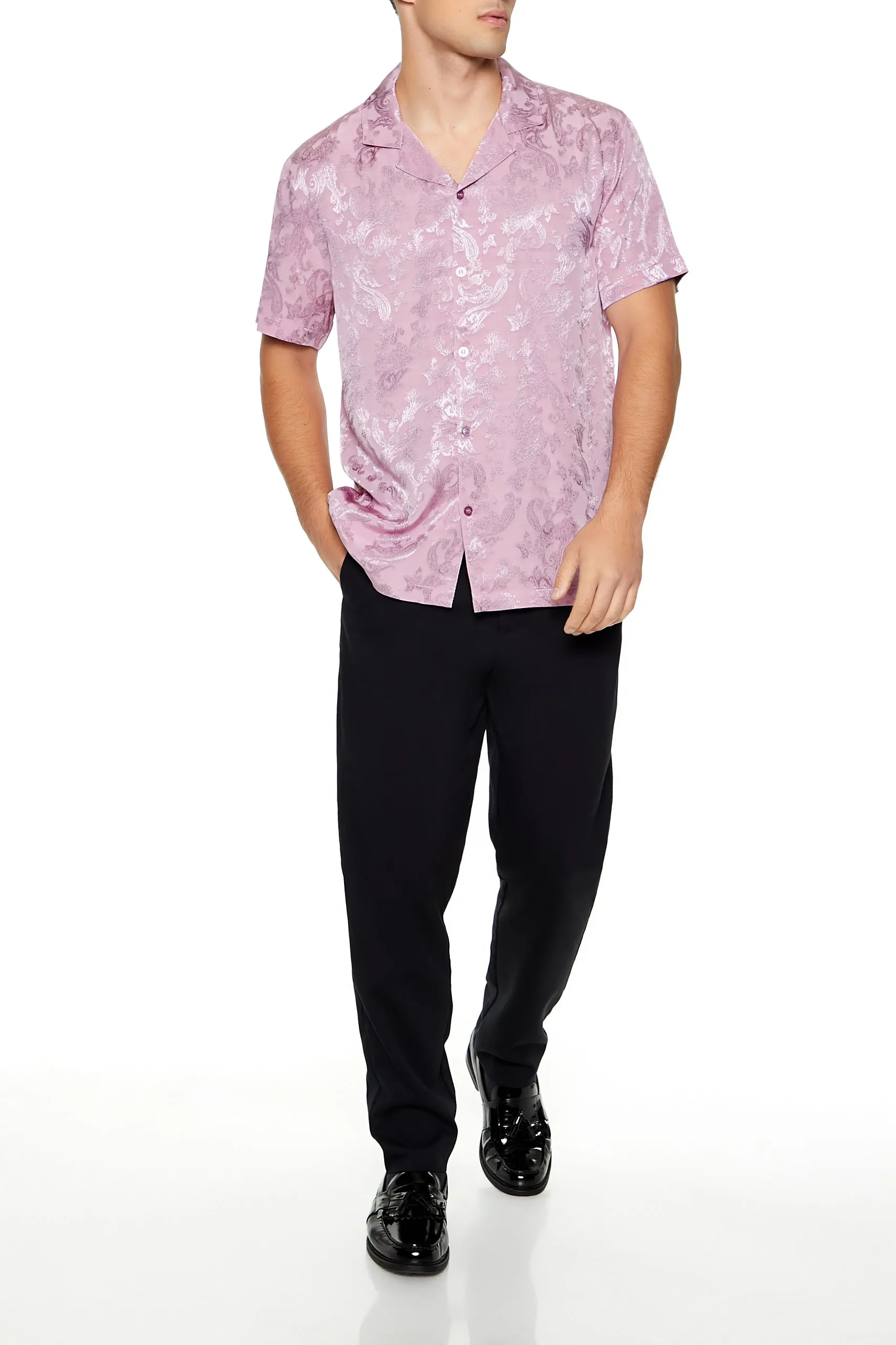 Jacquard Paisley Top