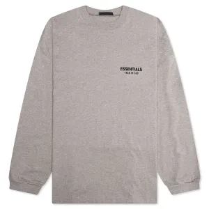 Jersey Long Sleeve T-Shirt - Heather Gray