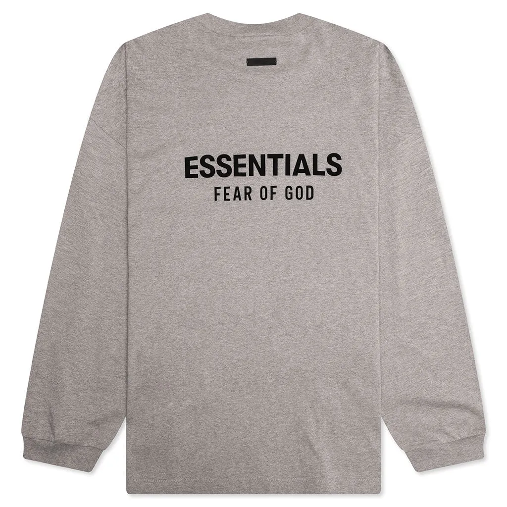 Jersey Long Sleeve T-Shirt - Heather Gray