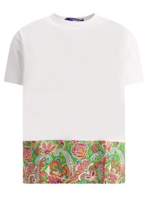 Junya Watanabe MAN Paisley Printed Crewneck T-Shirt