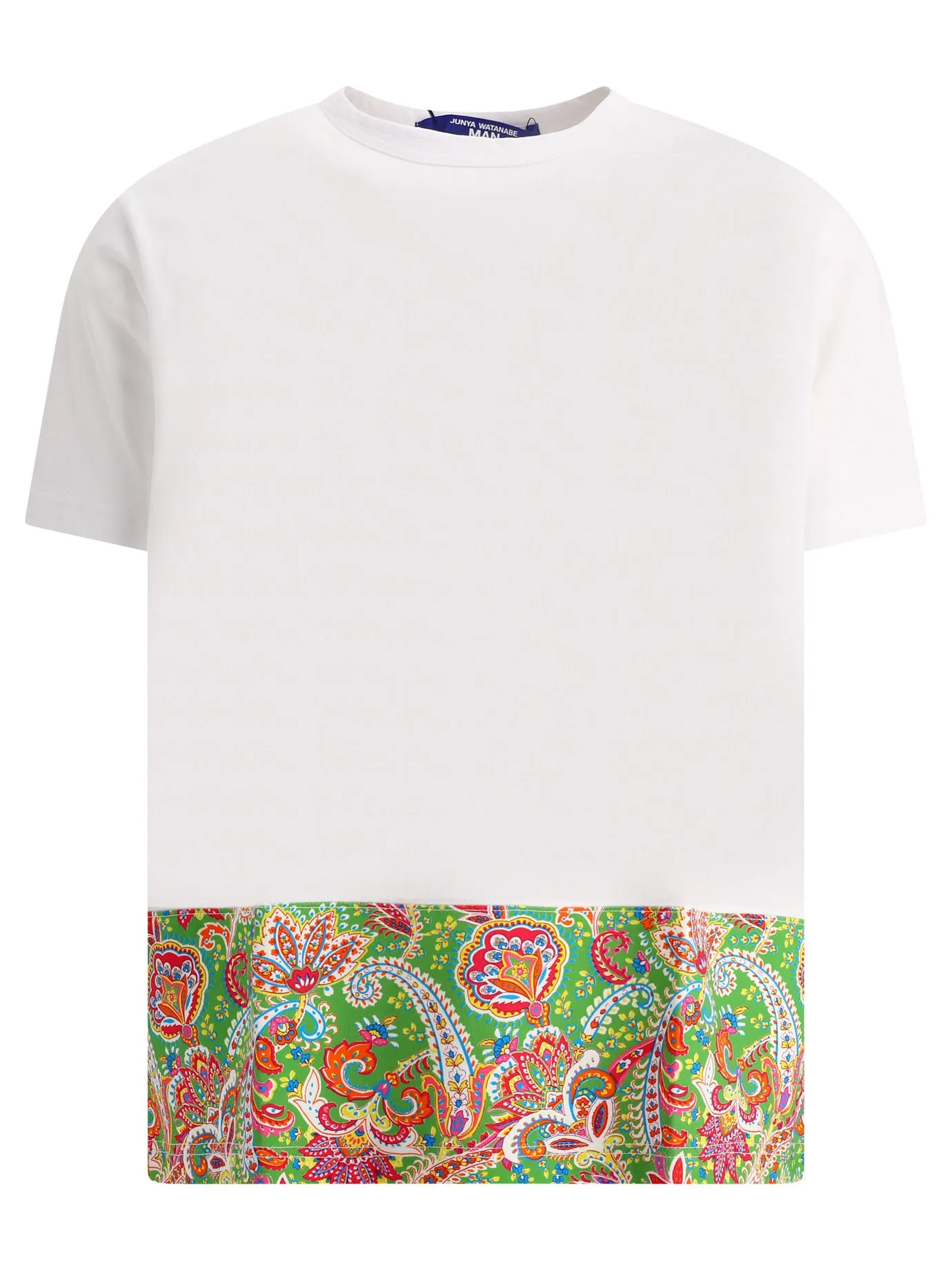 Junya Watanabe MAN Paisley Printed Crewneck T-Shirt