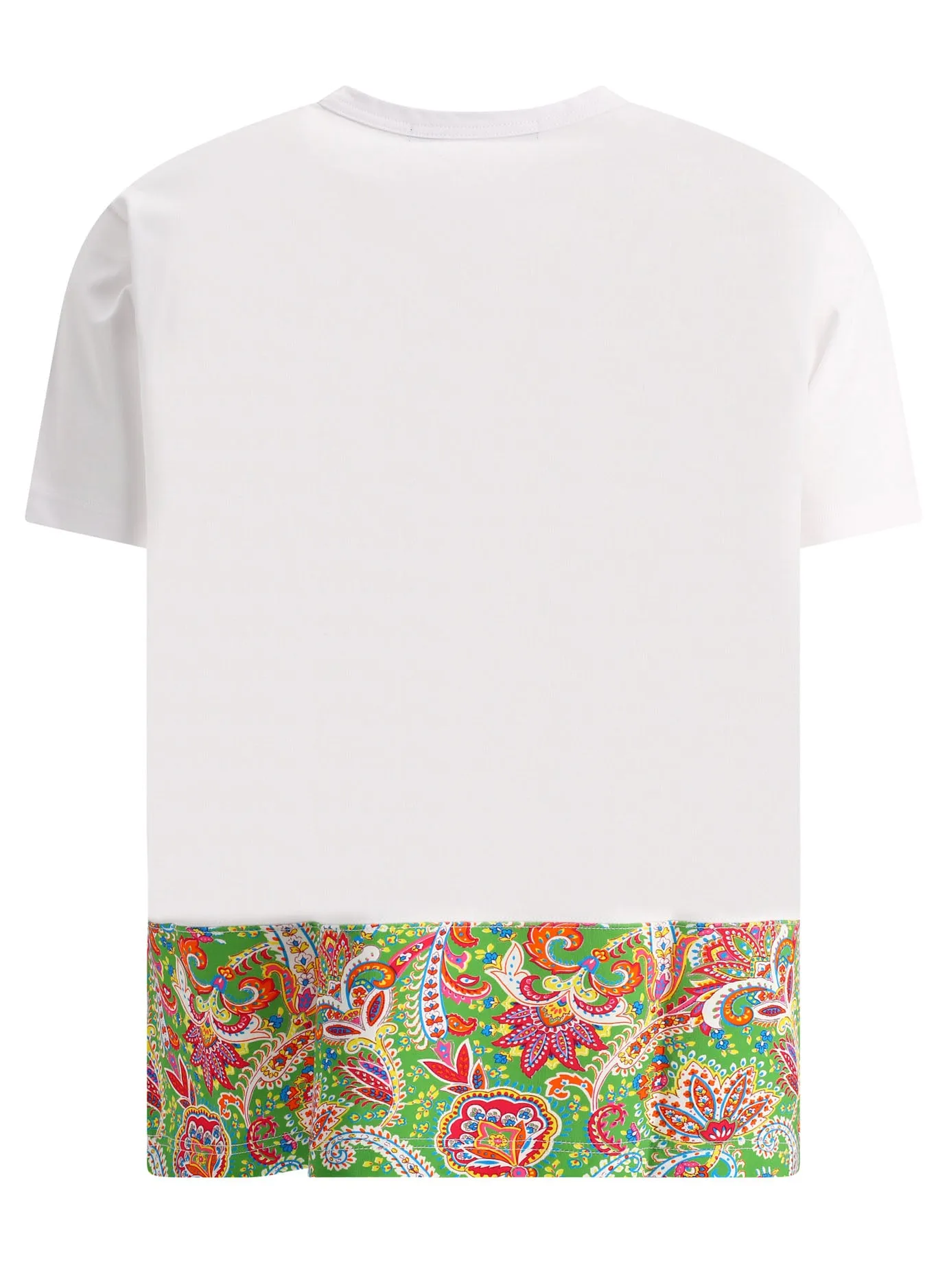 Junya Watanabe MAN Paisley Printed Crewneck T-Shirt