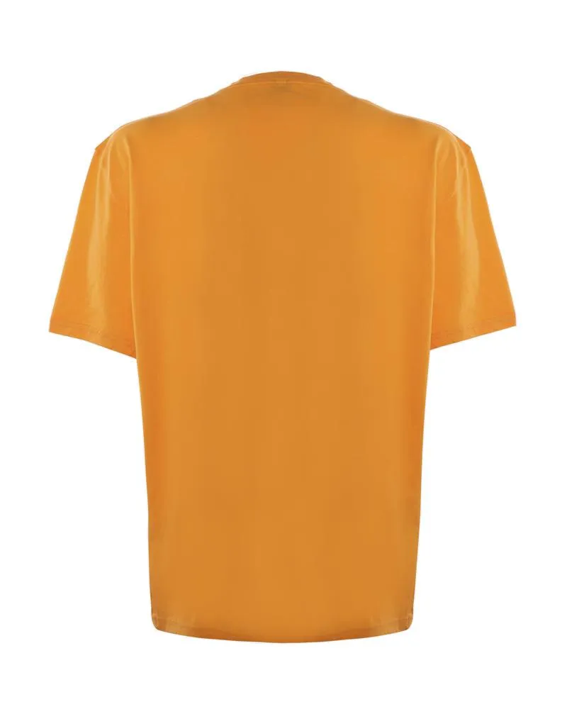 Just Cavalli Logo Printed Crewneck T-Shirt