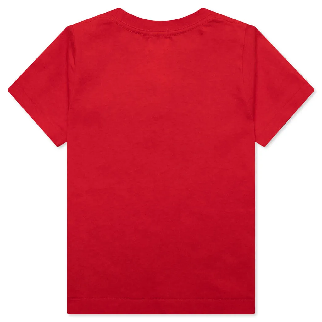 Kids Ape Head Tee - Red