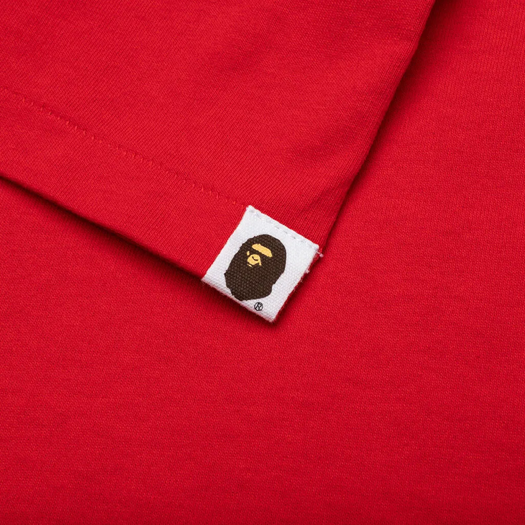 Kids Ape Head Tee - Red
