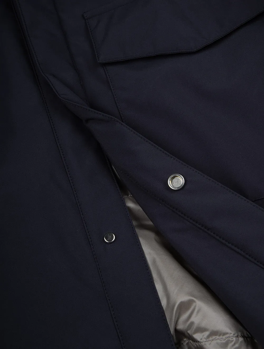 Light Down Jacket Navy