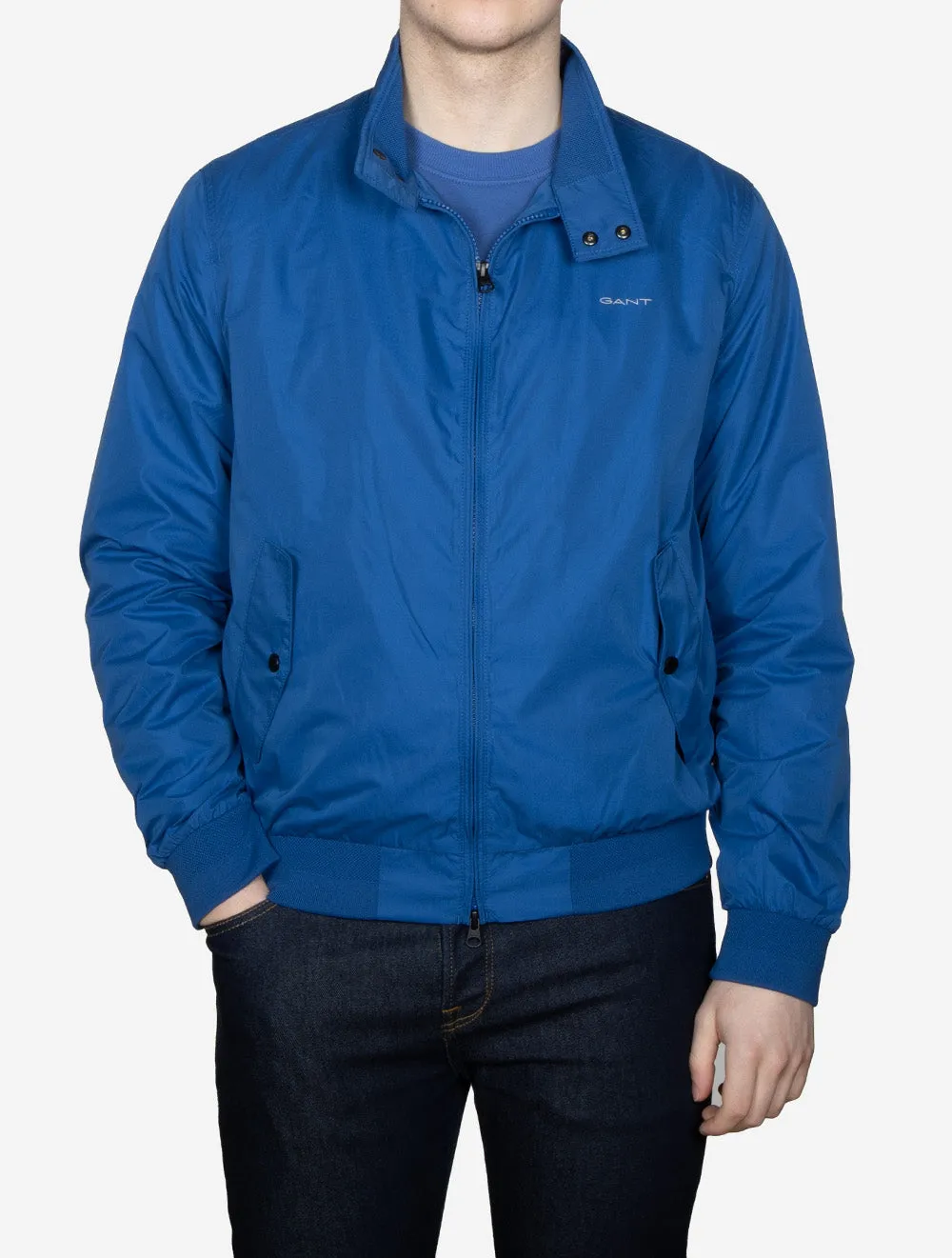 Lightweight Harrington Jacket Deep Cobalt
