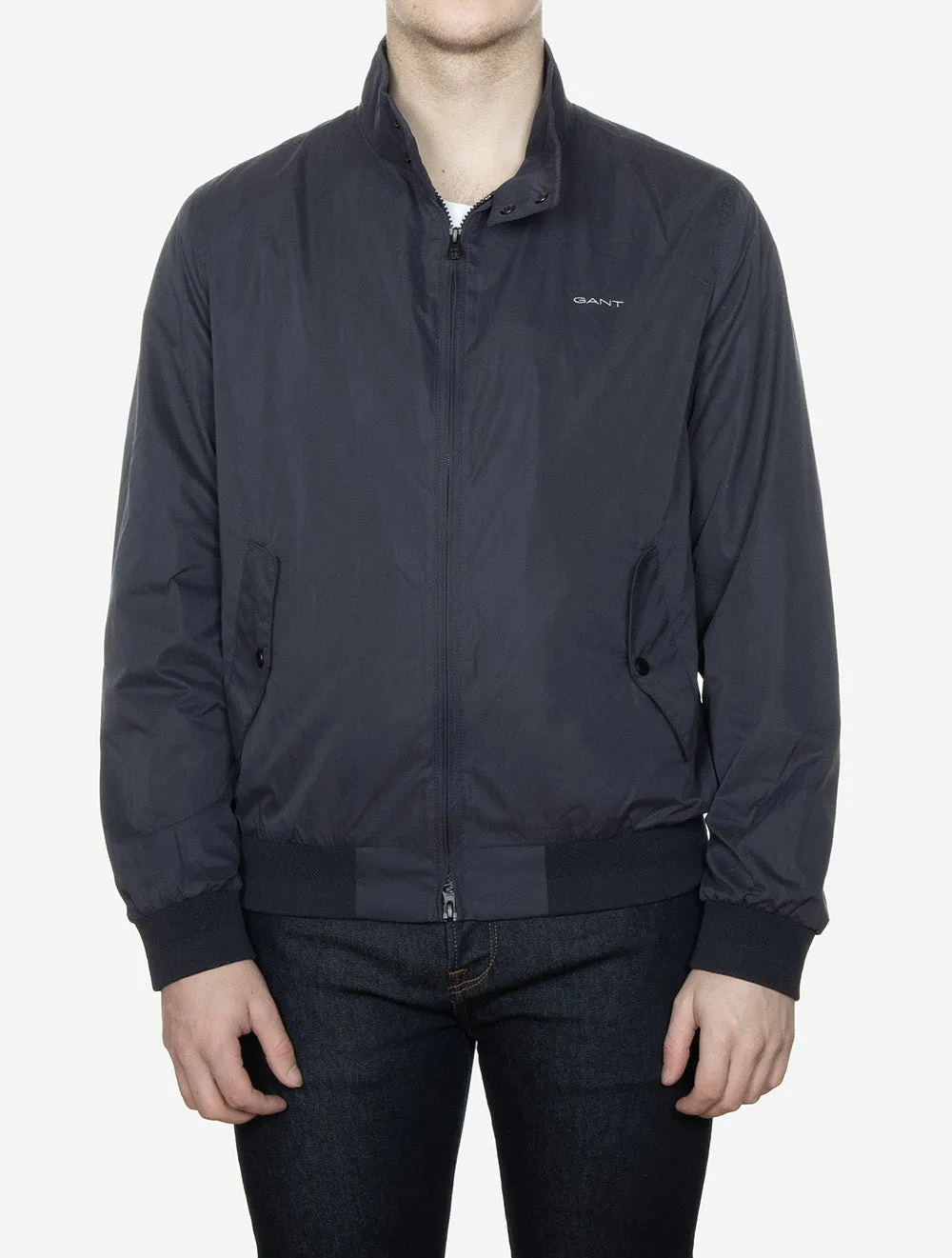 Lightweight Harrington Jacket Evening Blue
