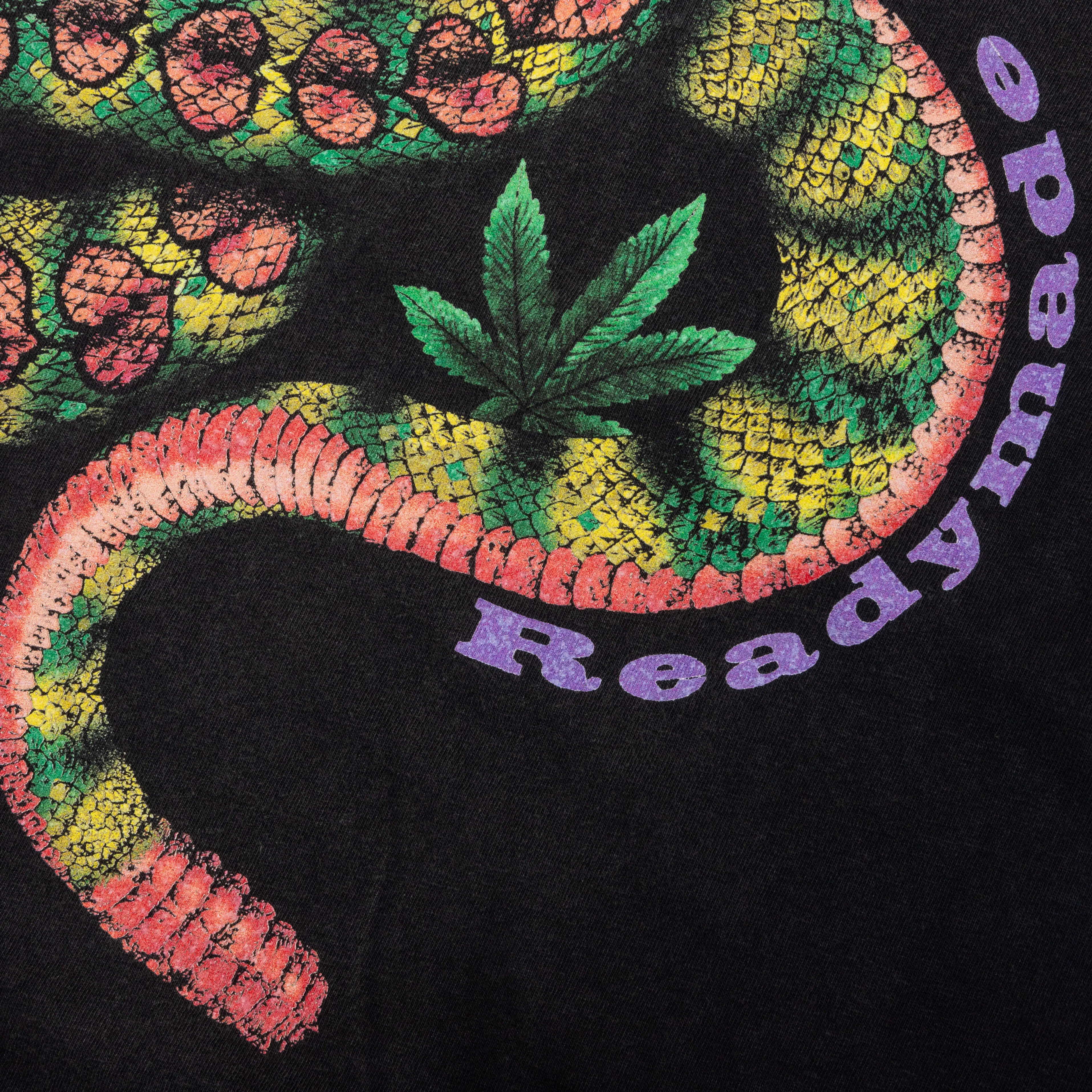 L/S Pocket T-Shirt Snake - Black