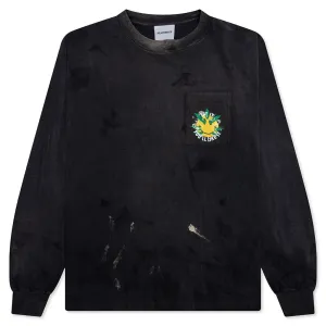 L/S Pocket T-Shirt Snake - Black