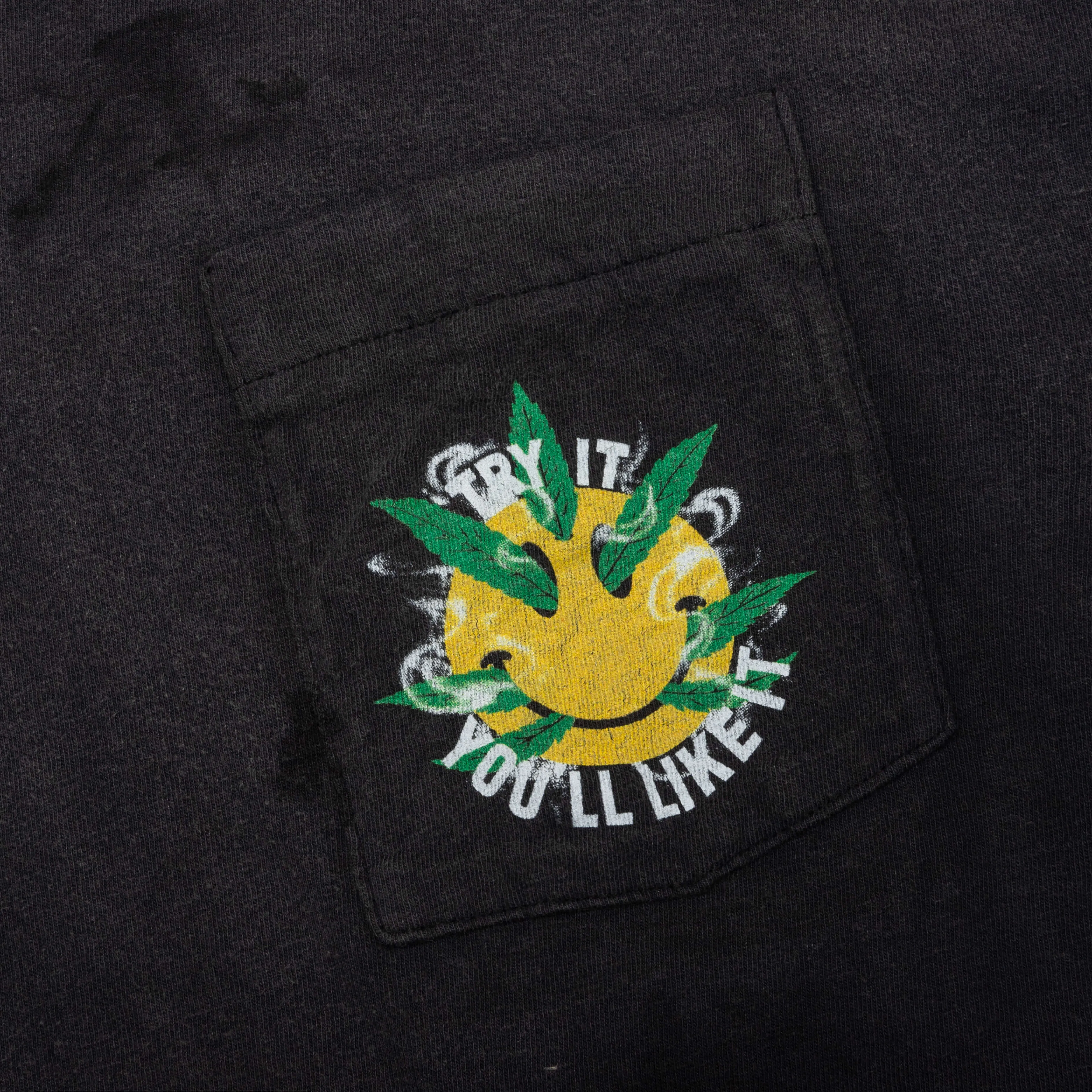 L/S Pocket T-Shirt Snake - Black