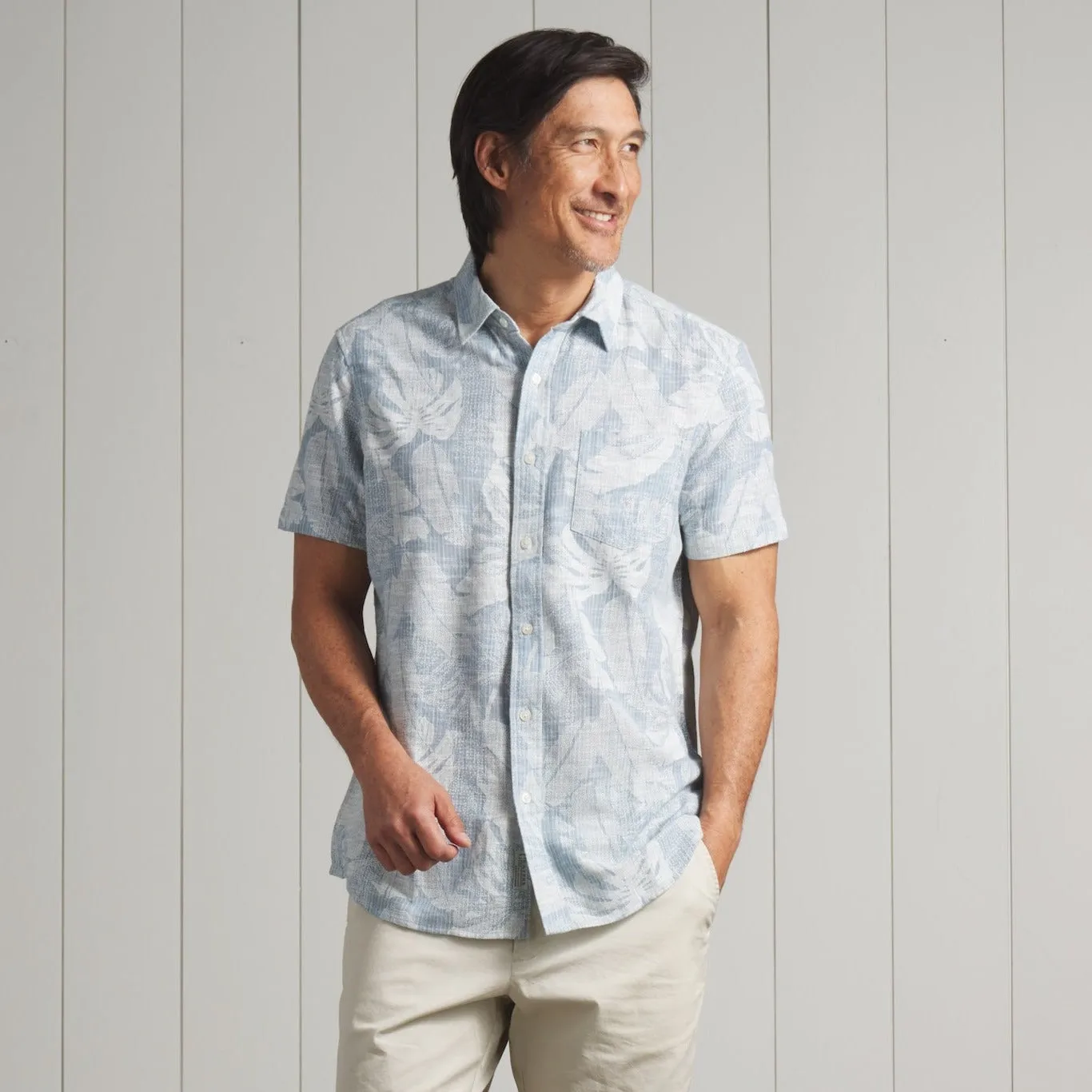 Madras Cottage Loom Printed Shirt - Mr. Chow Print